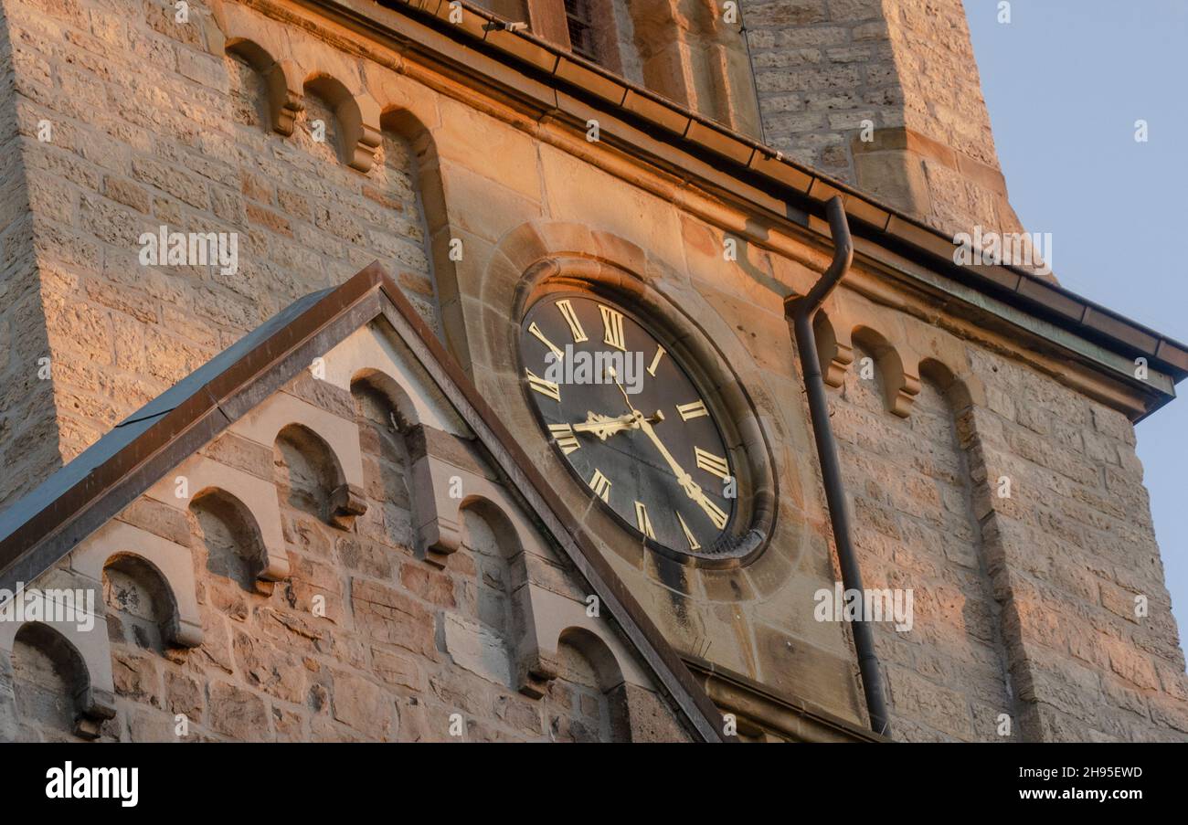 Aachen Eilendorf-St Severin ist eine katholische Kirche in Aachen-Eilendorf. Foto Stock