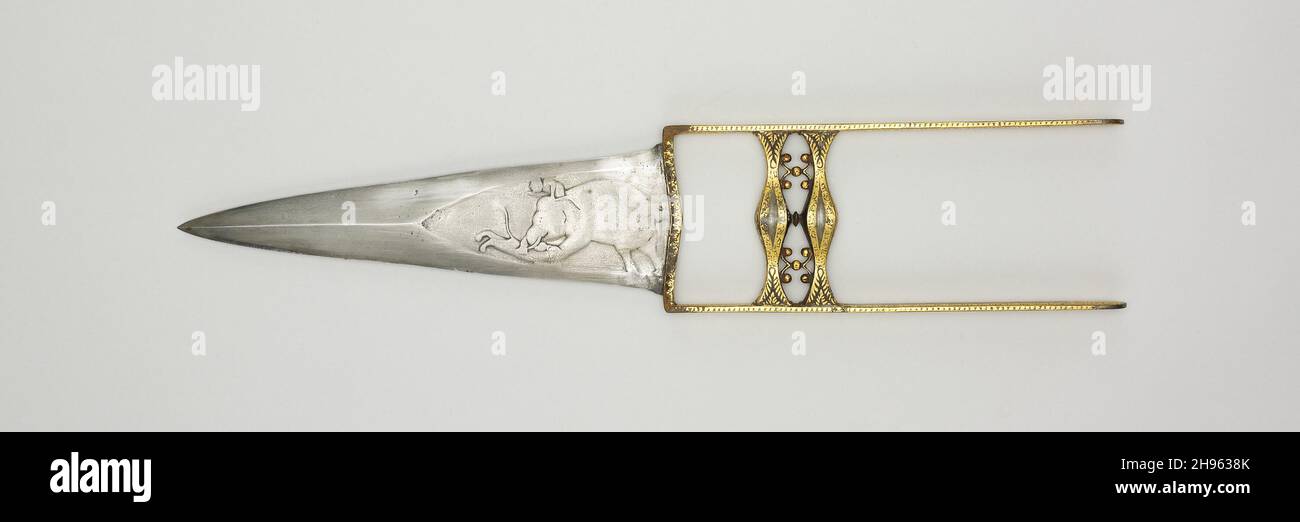 Pugnale (Katar), 17 ° secolo. Foto Stock