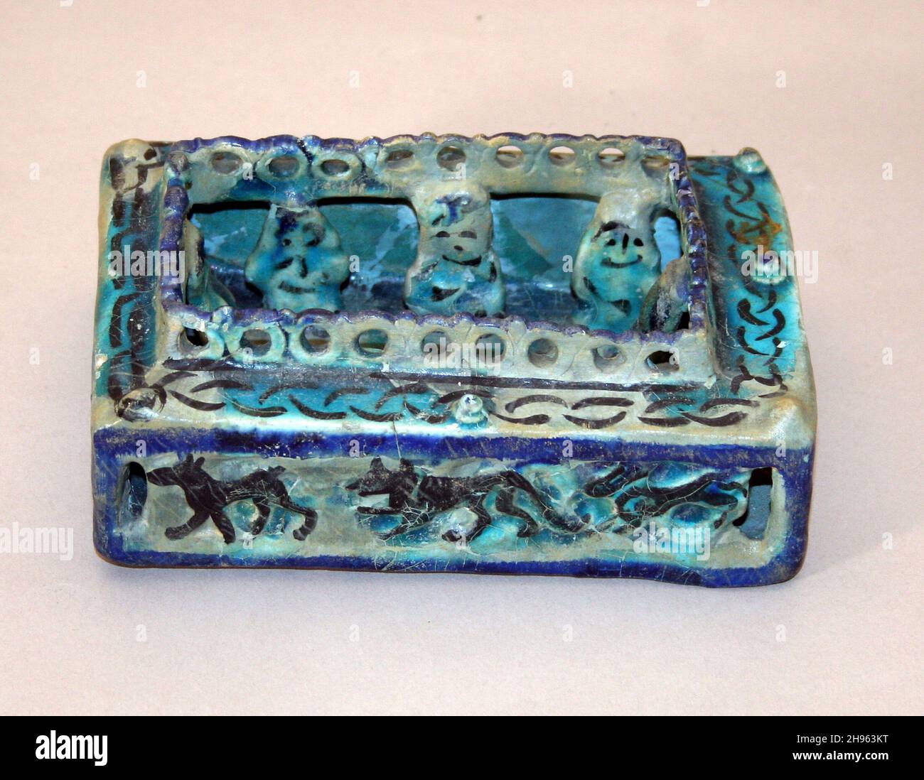 Casa modello, dinastia Ilkhanid (1256-1353), 13 ° secolo. Foto Stock