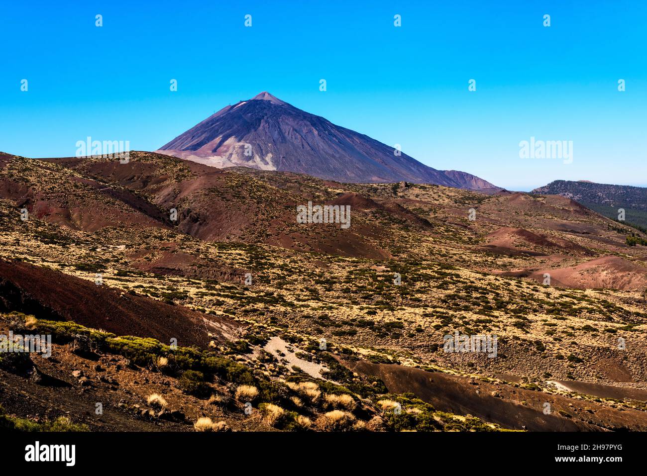 Vulcano El Teide, Tenerife Foto Stock
