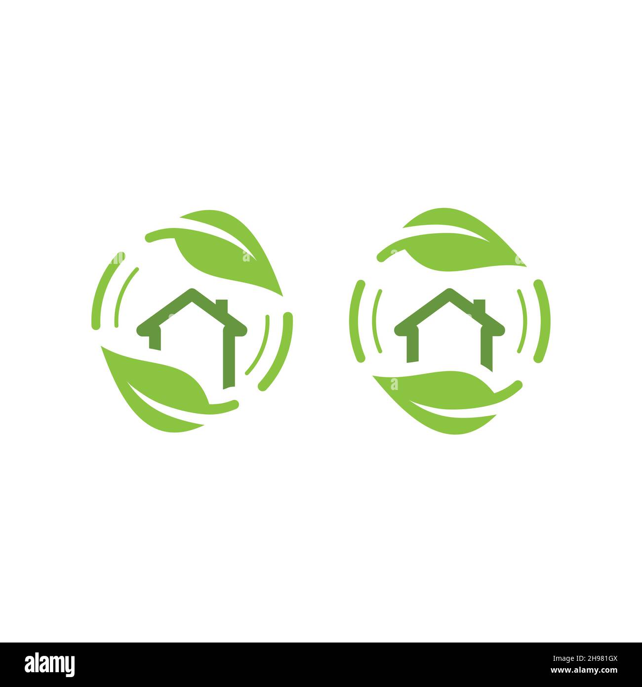 Energia verde, eco-compatibile con il set di icone vettoriali. Pannello solare, turbina eolica, simboli riciclati rinnovabili. Illustrazione Vettoriale