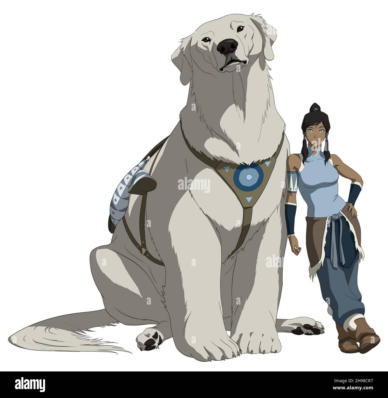 LA LEGGENDA di KORRA (2012), diretta da IAN GRAHAM e COLIN HECK. Credit: Nickelodeon Animation Studios / Album Foto Stock