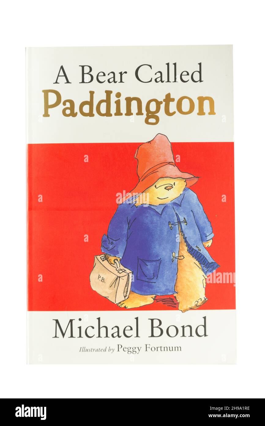 Un Bear chiamato Paddington libro di Michael Bond, Greater London, Inghilterra, Regno Unito Foto Stock