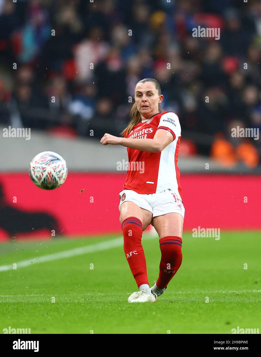 Londra, Inghilterra, 5 dicembre 2021. Noell Maritz of Arsenal durante la partita della Femminile's fa Cup al Wembley Stadium di Londra. Il credito d'immagine dovrebbe leggere: David Klein / Sportimage Credit: Sportimage/Alamy Live News Foto Stock