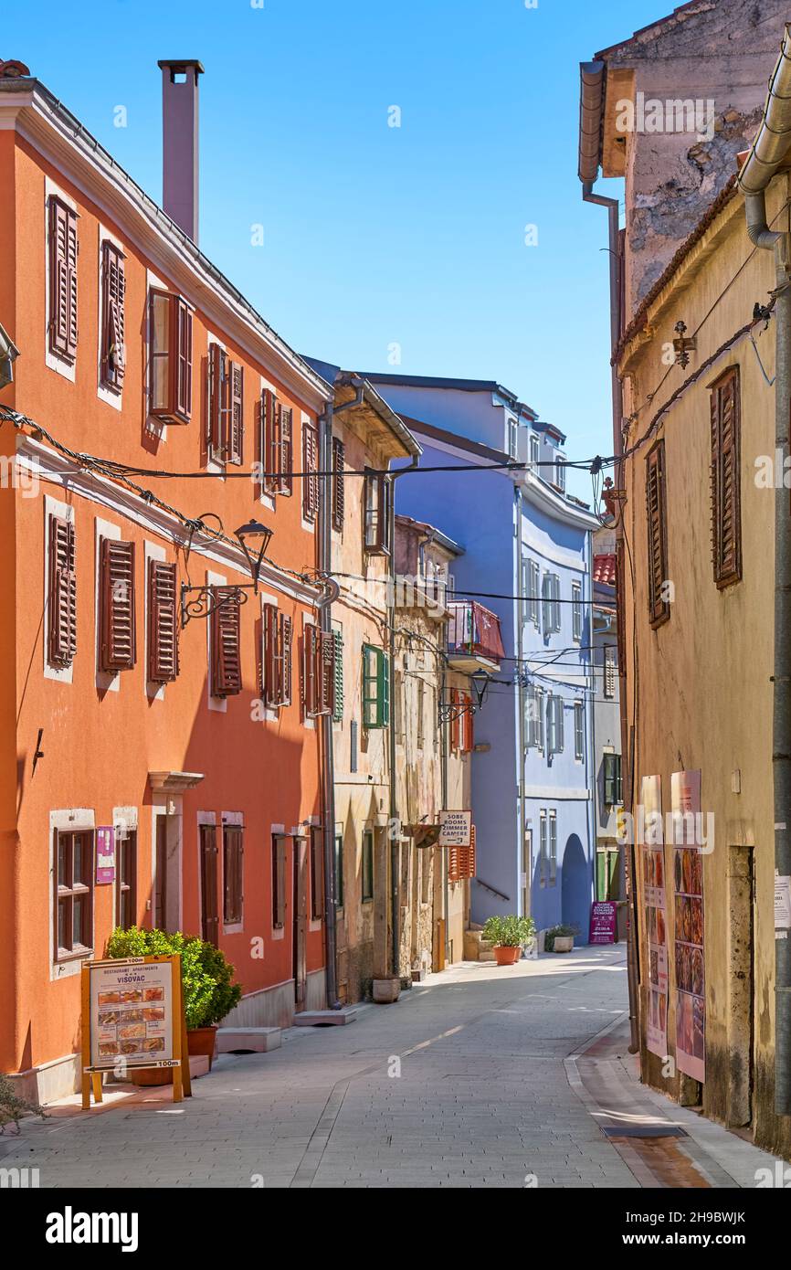 La citta di Skradin, Dalmazia, Croazia Foto Stock