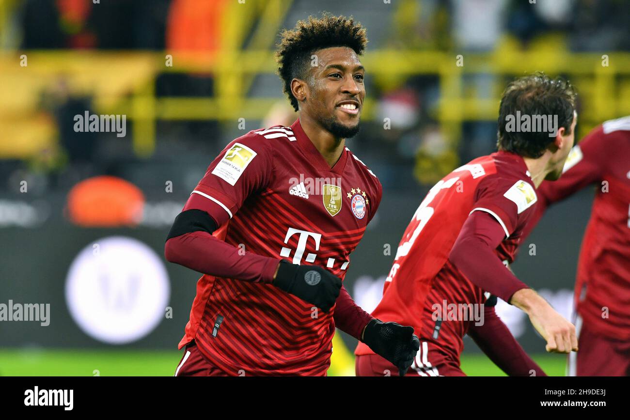 Bundesliga, segnale Iduna Park Dortmund: BOR. Dortmund vs FC Bayern München; Kingsley Coman Foto Stock