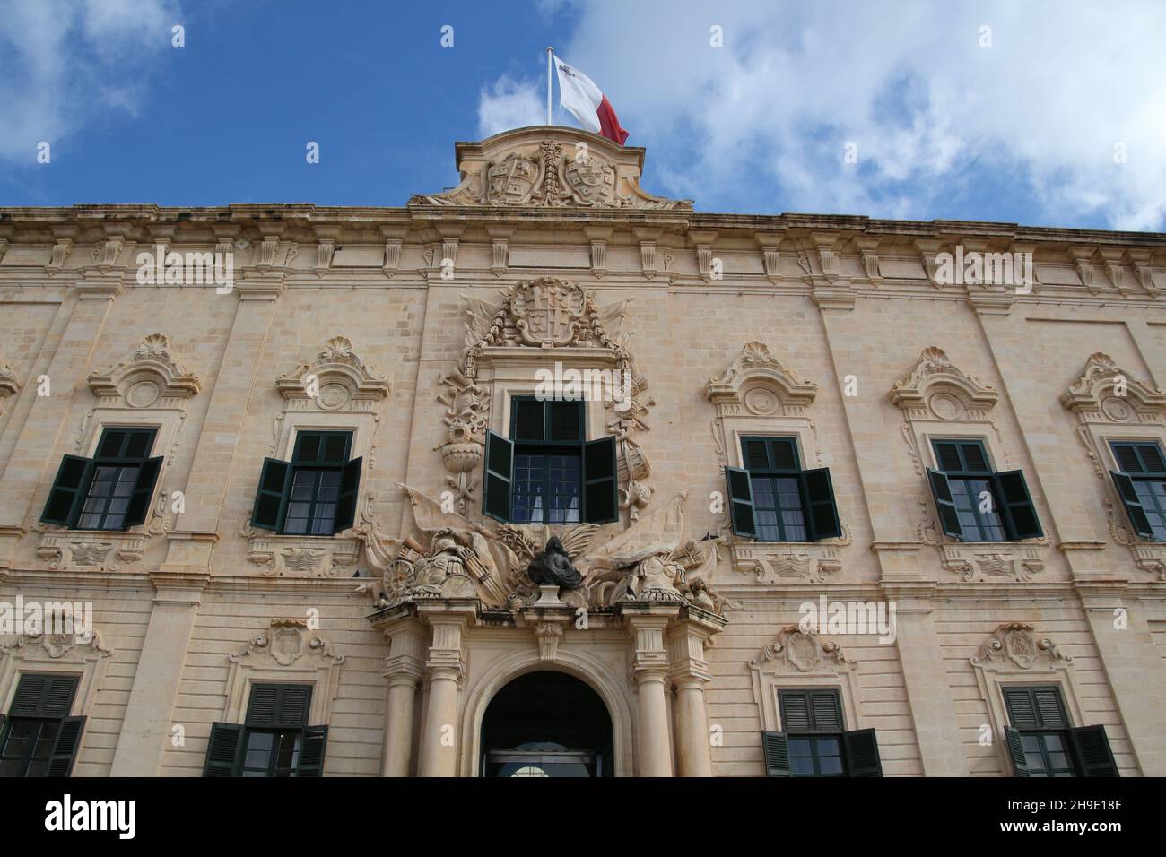 Auberge de Castille Valletta, Malta Foto Stock