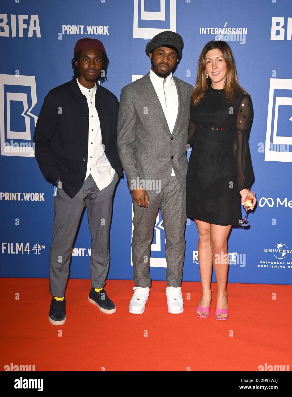 La foto deve essere accreditata ©Alpha Press 079965 05/12/2021 Guest 24th British Independent Film Awards BIFA 2021 a Londra Foto Stock