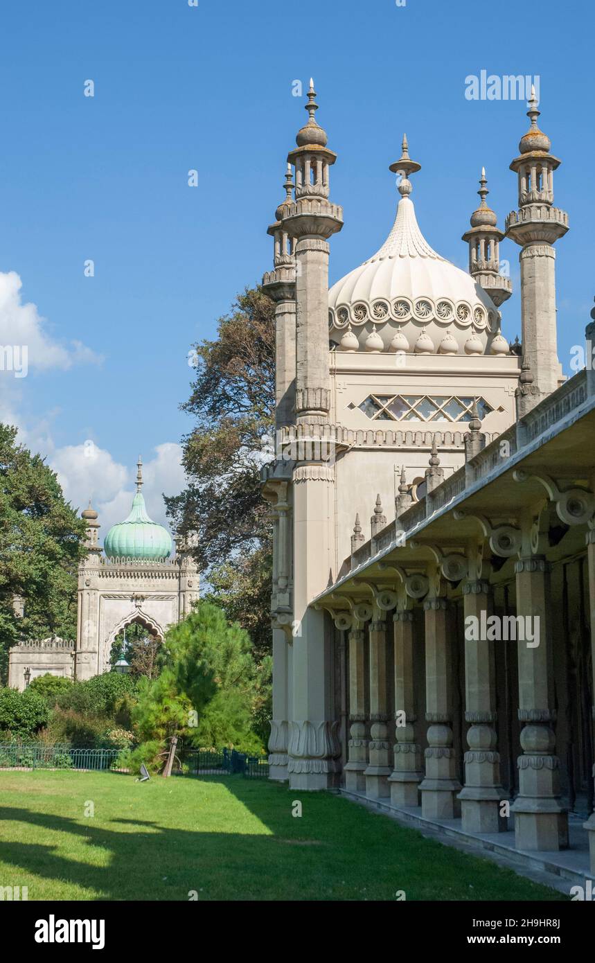 Il Royal Pavilion di Brighton, Inghilterra Foto Stock