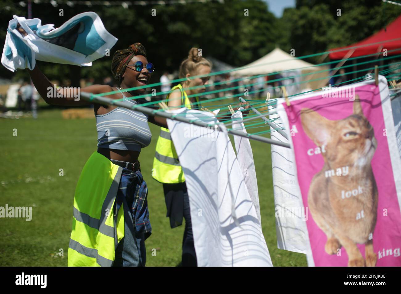 Vedute generali del Field Day Festival 2017 nel Victoria Park di Londra. Data foto: Sabato 3 giugno, 2017 . Il credito fotografico dovrebbe essere: Richard Grey/EMPICS Entertainment. Foto Stock