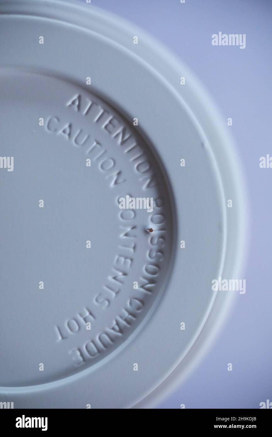 Emblema Starbucks. Starbucks Corporation è una catena multinazionale americana di caffetterie e di riserve di roadia con sede a Seattle, Washington. E' la catena di caffetterie più grande del mondo. Foto Stock