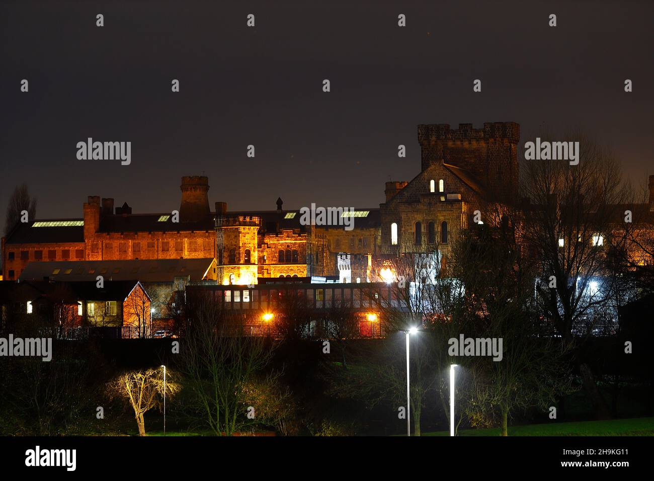 Prigione di HM Armley vicino al centro di Leeds Foto Stock