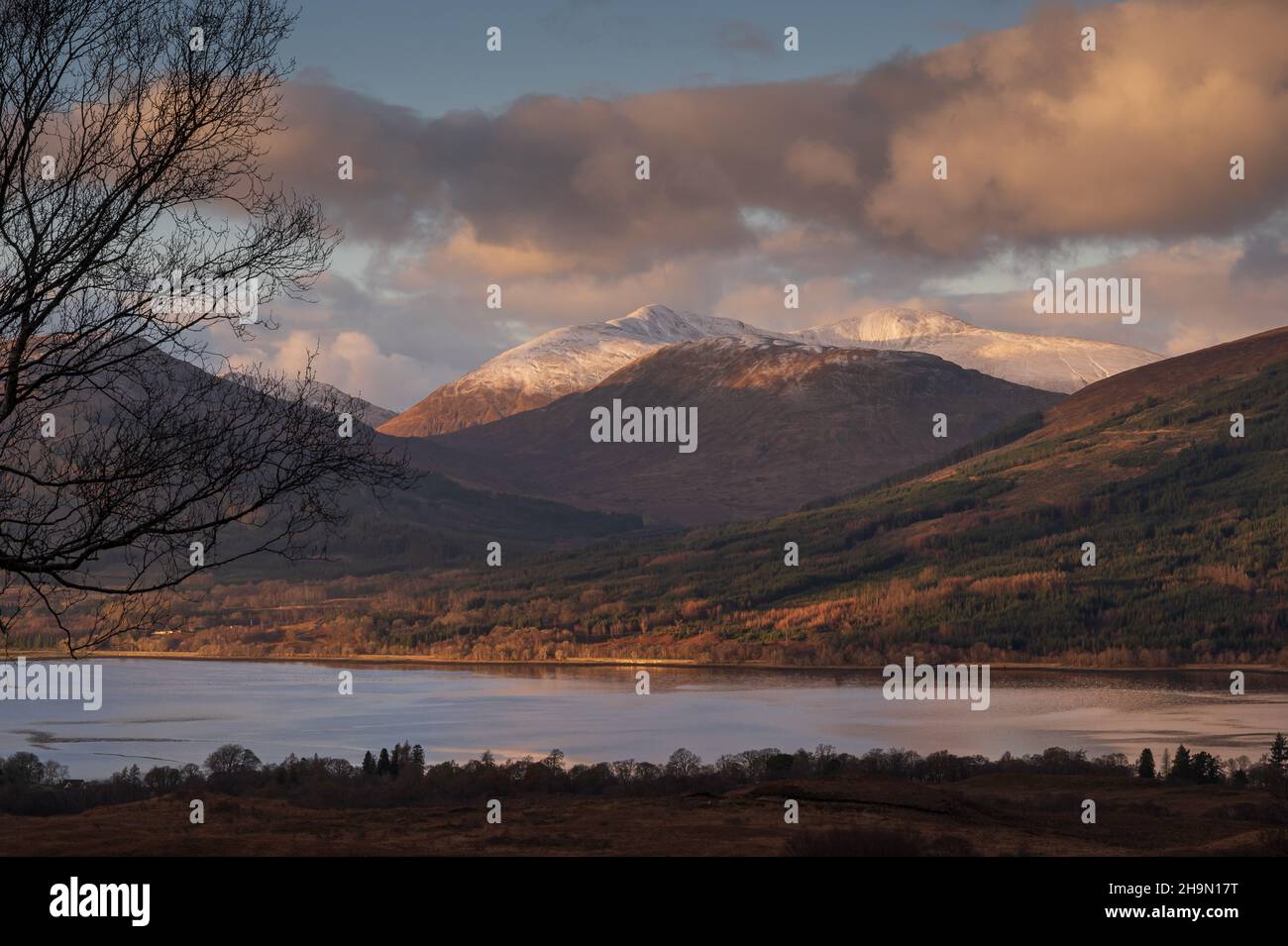 Fort William Hills Foto Stock