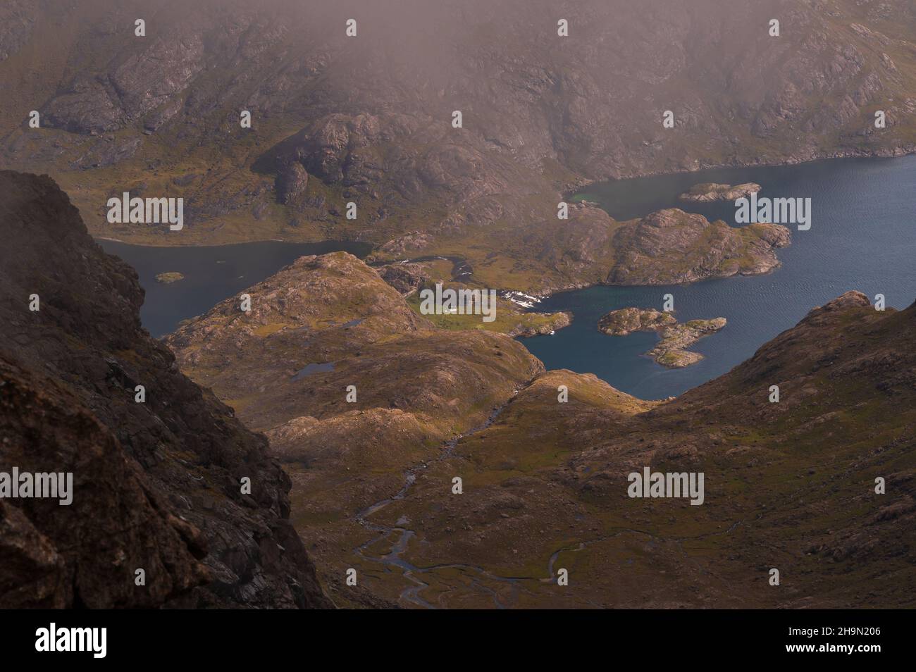 La Skye Cuillin Foto Stock