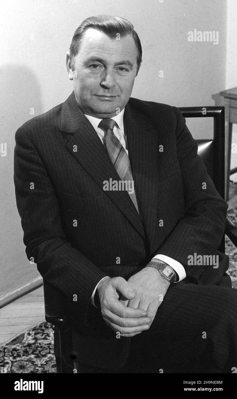 -, 1984. Zbigniew Messner. (sig.) PAP/Zbigniew Matuszewski ***Dok³adny dzieñ i miejsce wydarzenia nieustalone*** -, 1984. Zbigniew Messner. (sig.) PAP/Zbigniew Matuszewski ***Data e luogo dell'evento sconosciuto*** Foto Stock