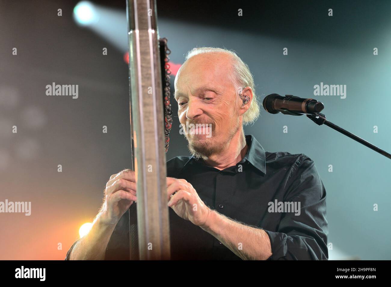 50th Festival interceltico di Lorient (Bretagna nord-occidentale Francia): Alan Stivell in concerto il 11 agosto 2021 Foto Stock