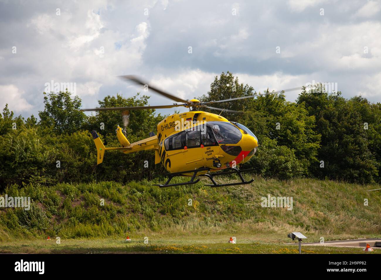 L'ADAC Salvataggio in elicottero Foto Stock