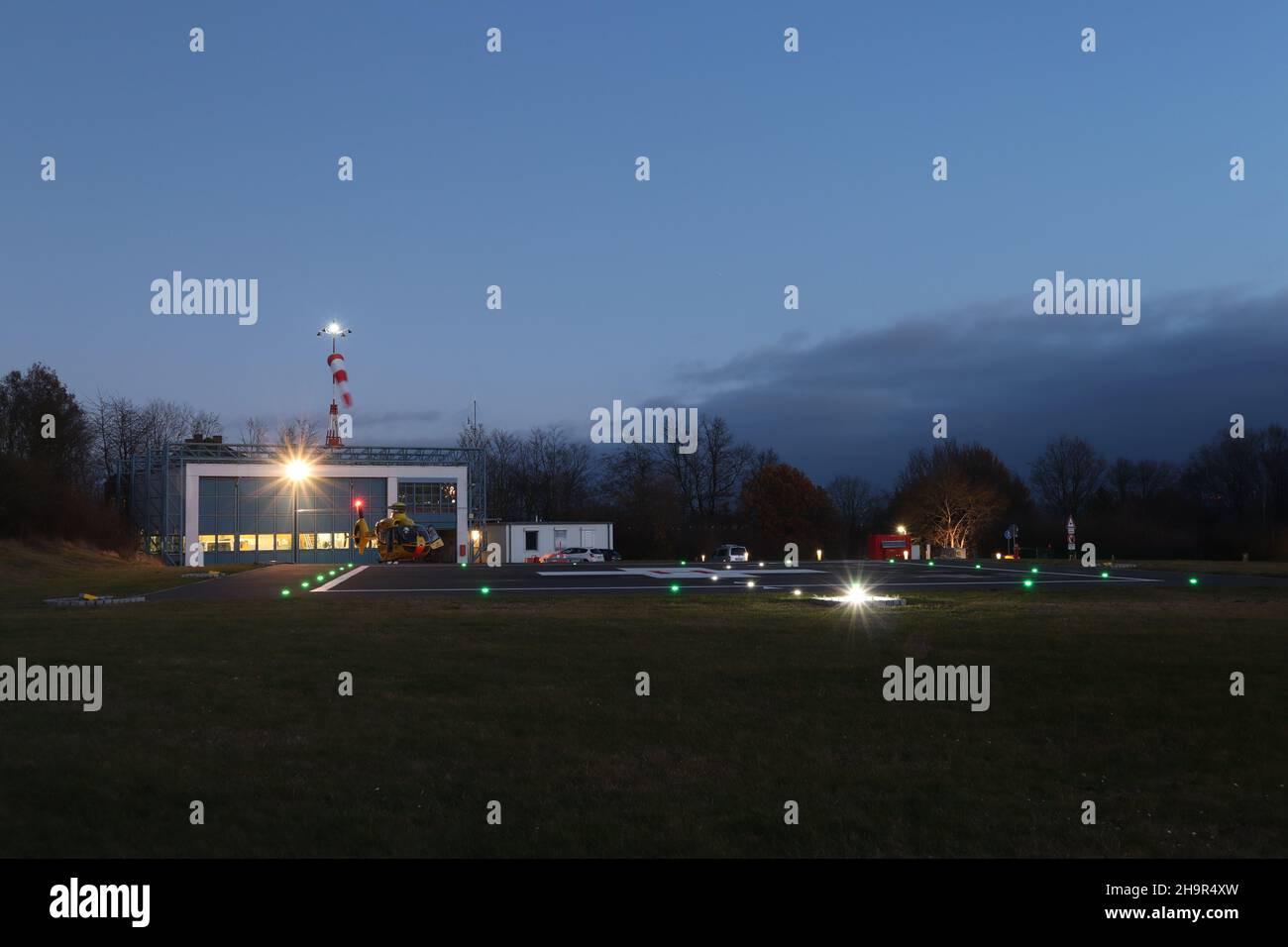 L'ADAC Salvataggio in elicottero Foto Stock