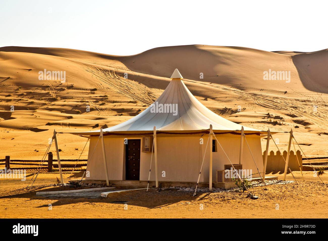Campo, Wahiba Sands/Desert, Wahiba Sands/Desert, Oman Foto Stock
