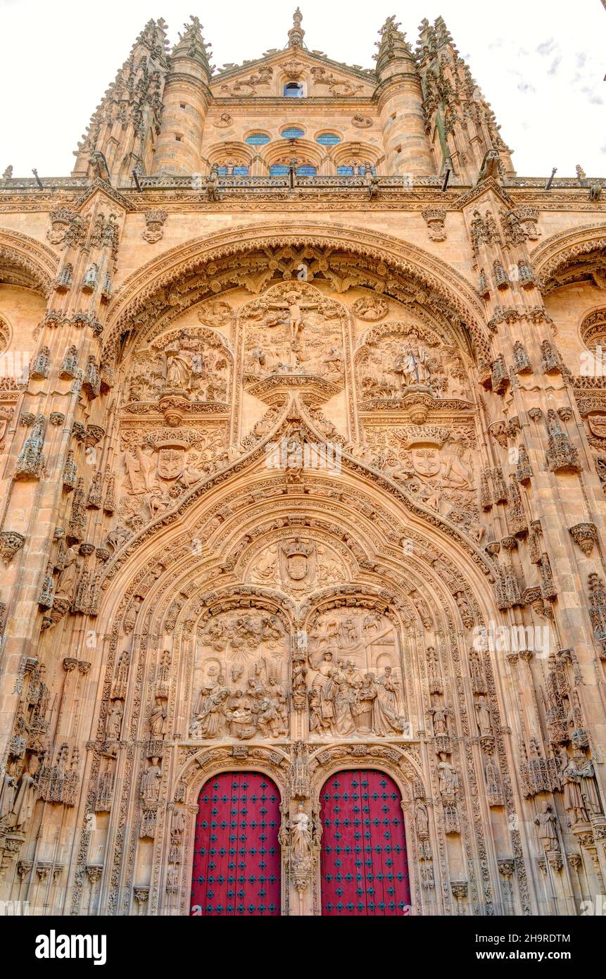 Cattedrale di Salamanca Foto Stock