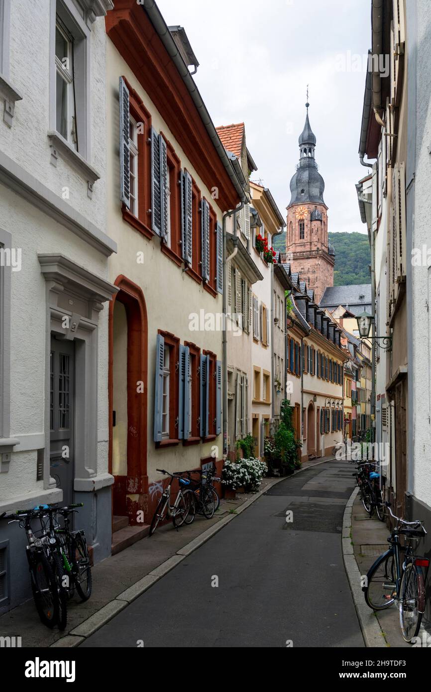 Heidelberg Altstadt Foto Stock