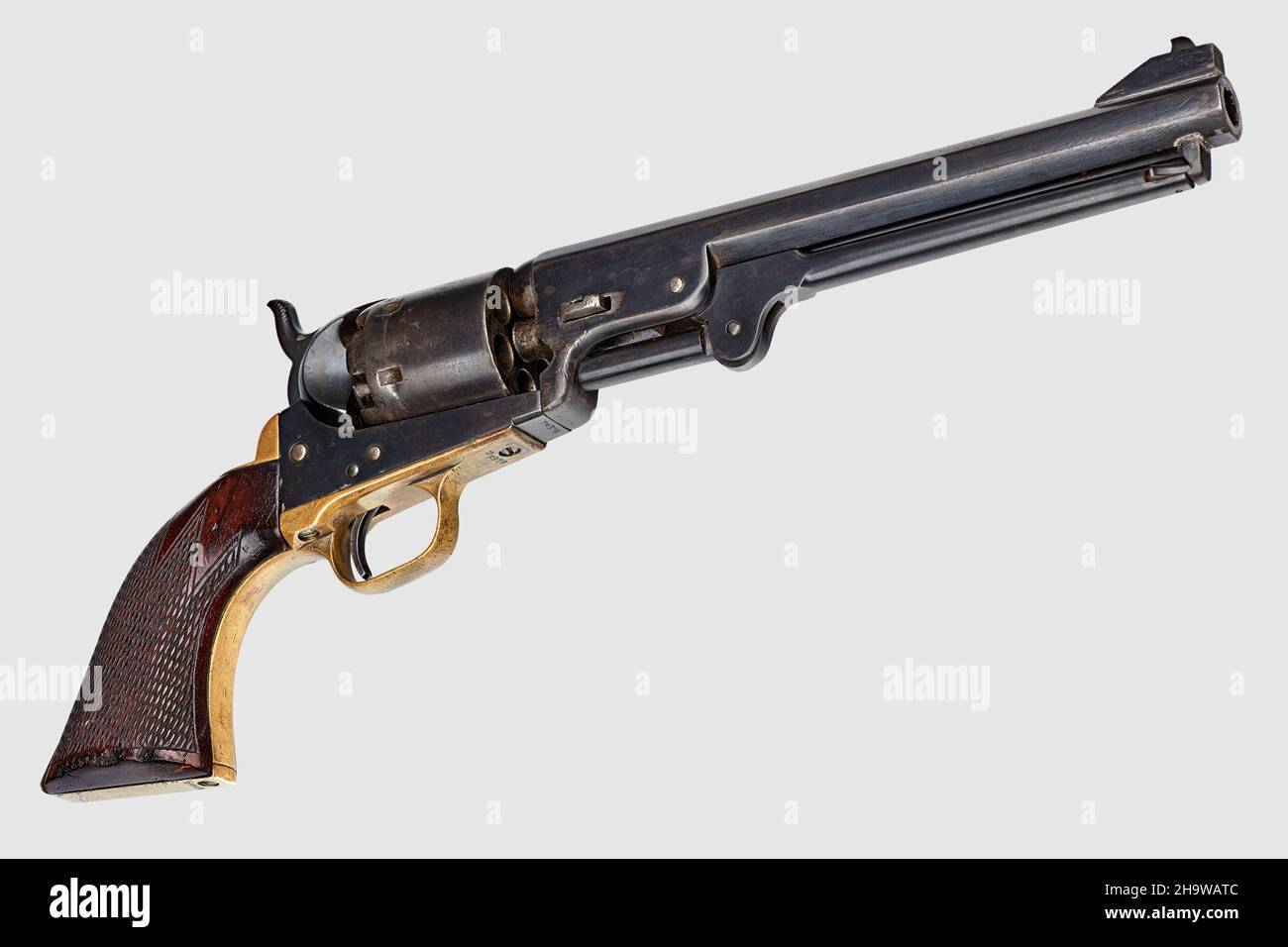 Colt 1851 Navy Revolver Foto Stock