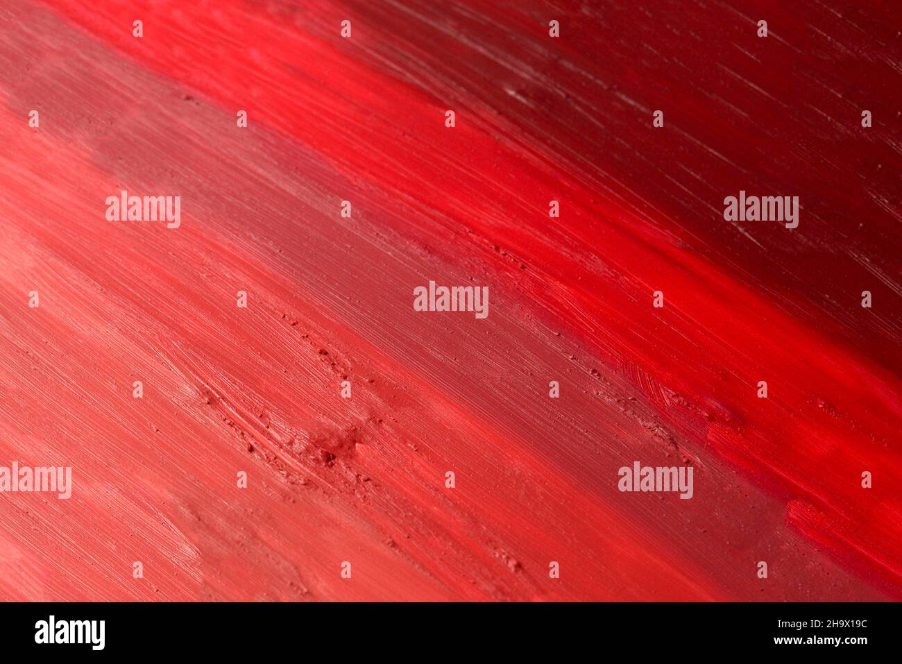 Schema rossetto. Dalla luce alla texture color rossetto. Foto Stock