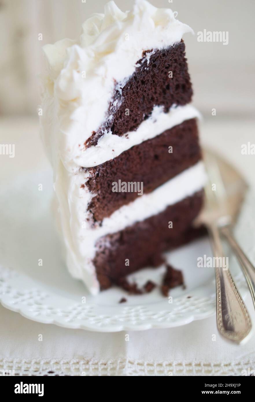 Torta di cibo di Devils Foto Stock