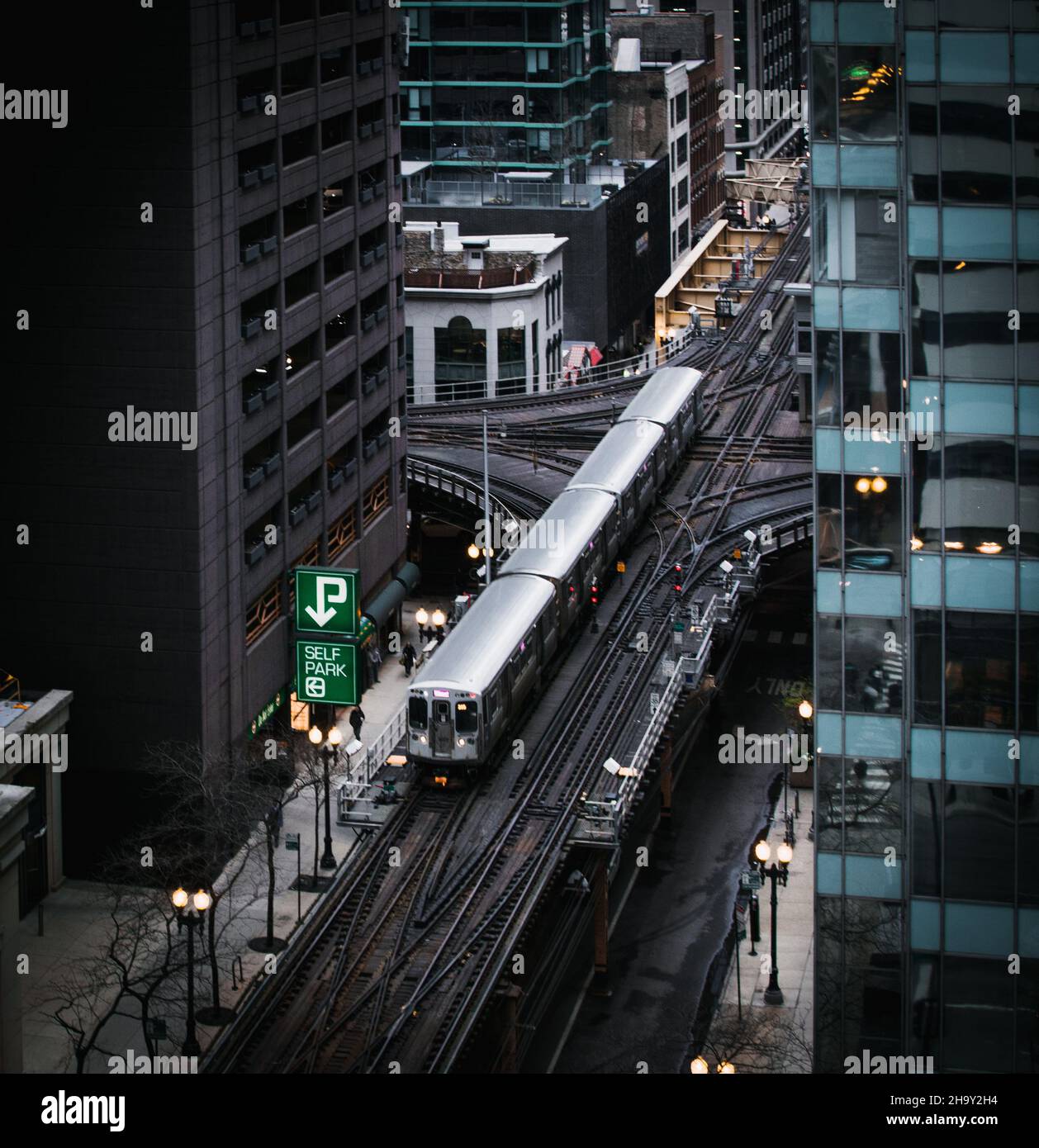 Chicago, la città del vento, alcune immagini principalmente fotografia di strada durante un viaggio in questa bella città Foto Stock