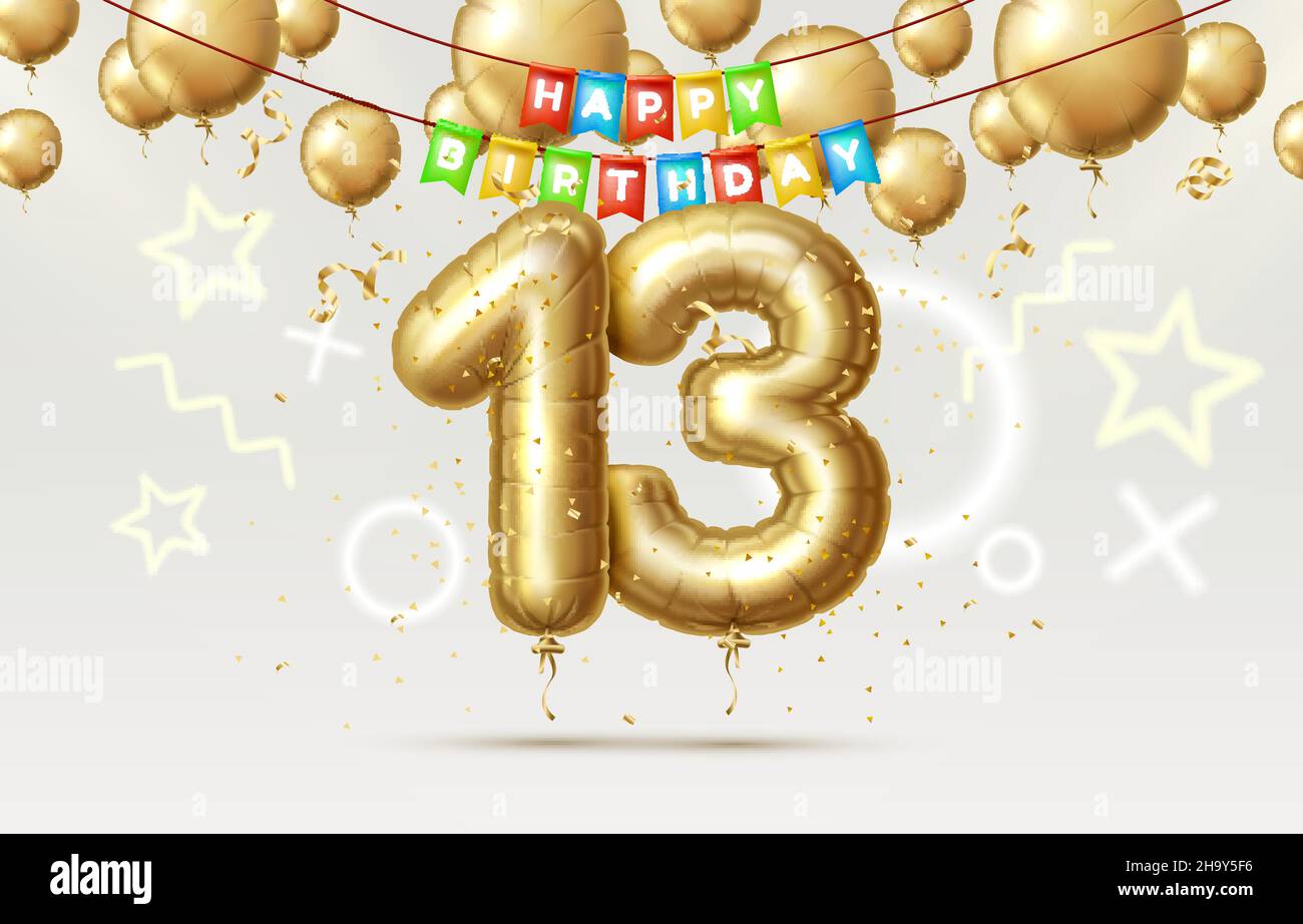 Biglietto Di Auguri Hallmark 13° Compleanno - Con Inchiostri Neon E Busta, Tema Teenager - 5