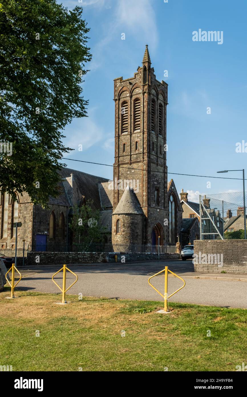 La vecchia chiesa del teatro di Lochside a Castle Douglas, Scozia Foto Stock