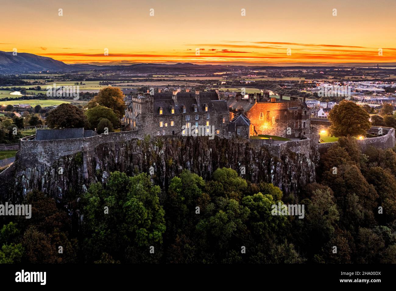 Il Castello di Stirling, Stirling, Scozia, Regno Unito Foto Stock