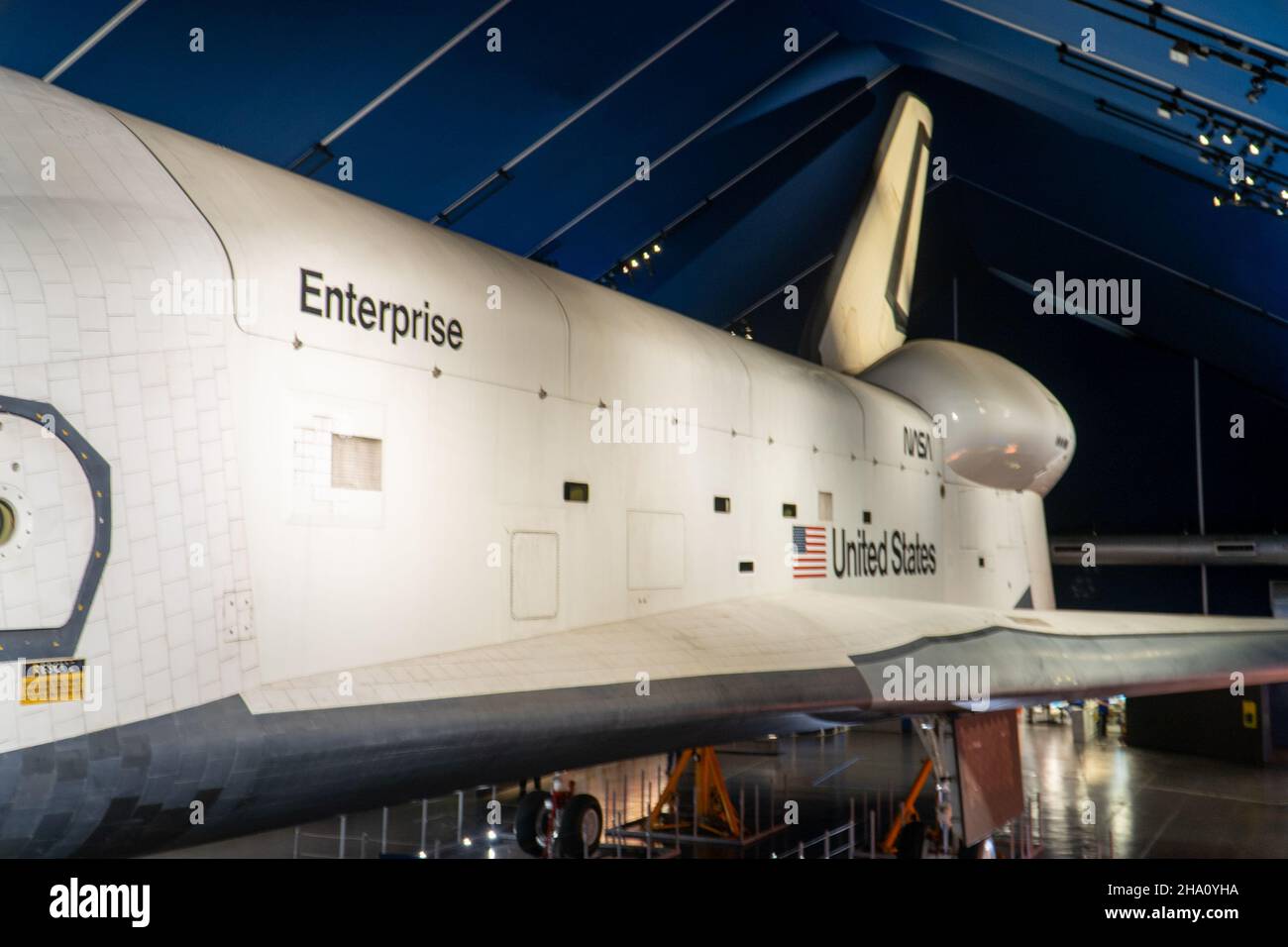 Lo Space Shuttle Enterprise Foto Stock