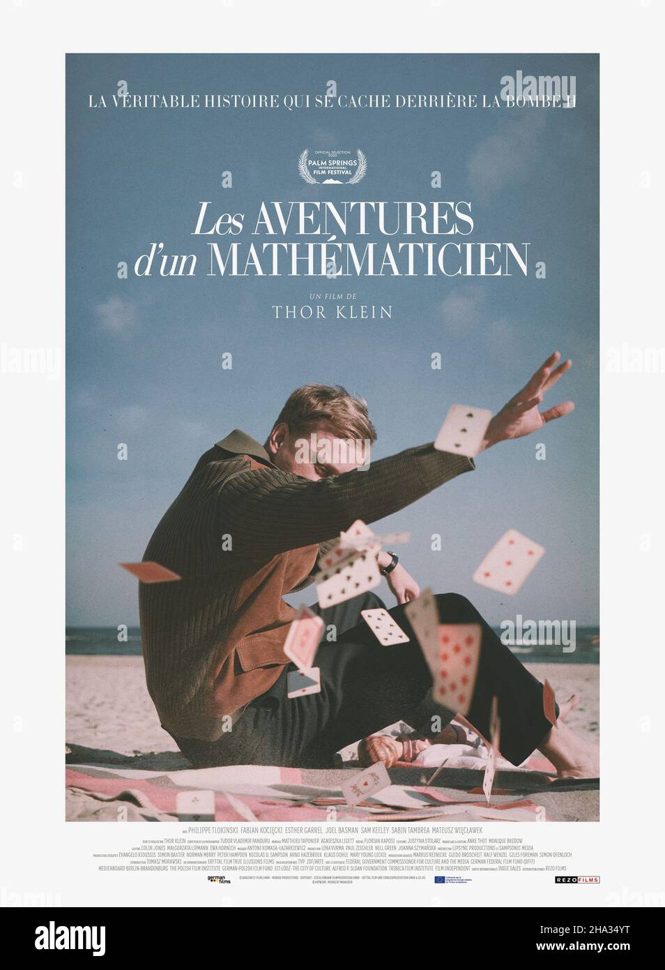 Avventure di un matematico anno : 2020 Germania / Polonia / Regno Unito Direttore : Thor Klein Philippe Tlokinski Poster francese Foto Stock