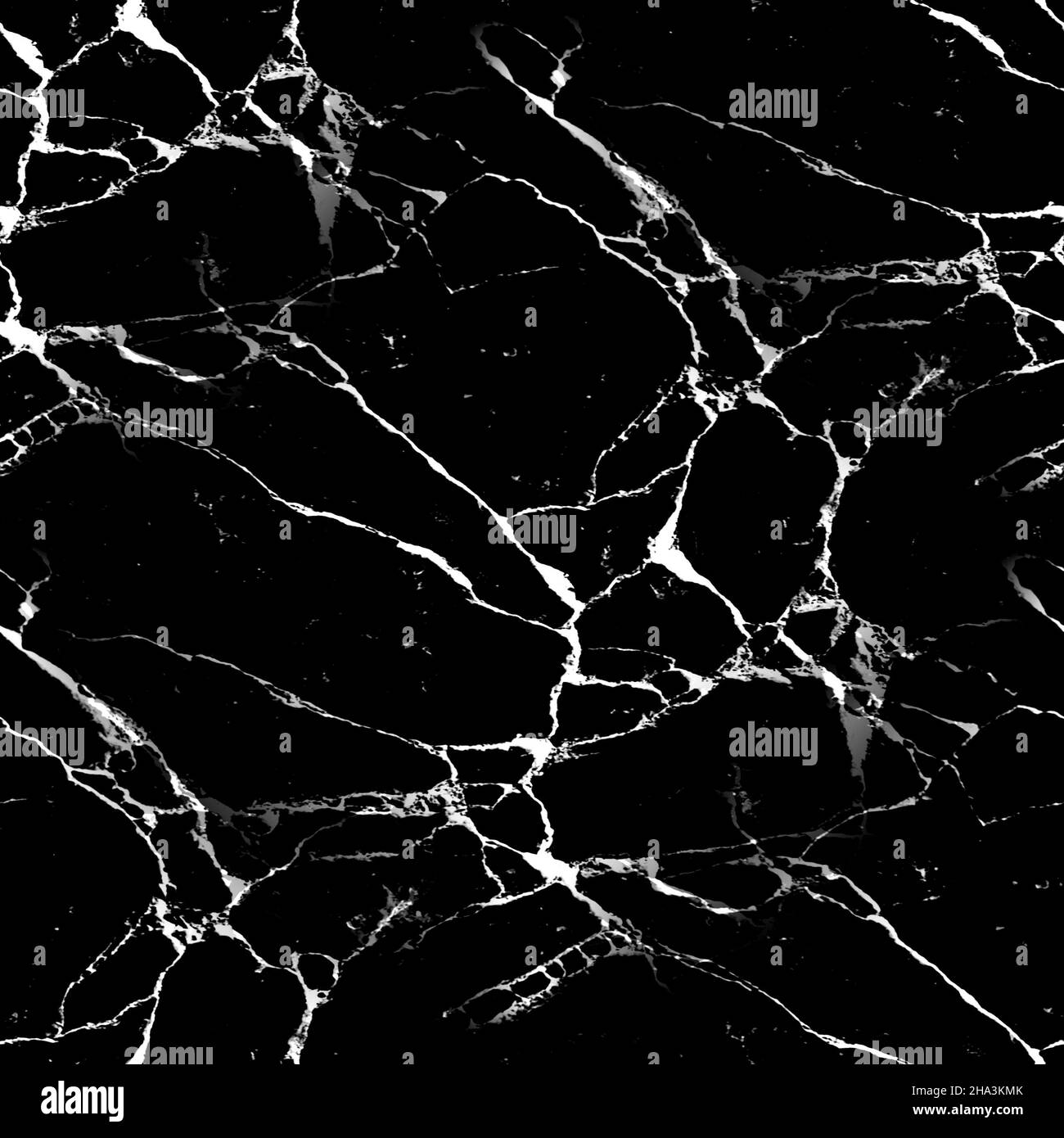 Texture in marmo bianco e nero. Modello in pietra naturale. Foto Stock