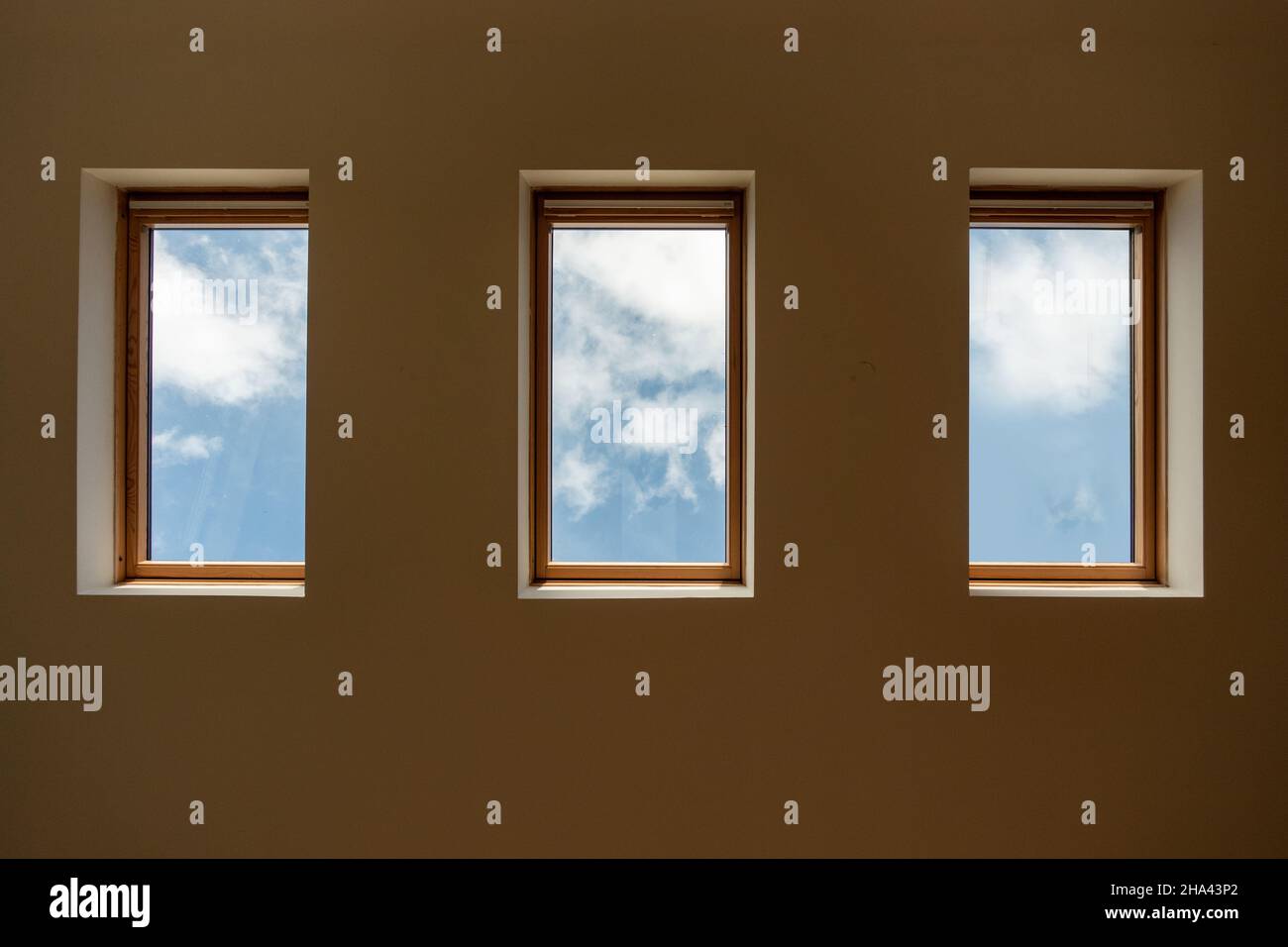 Finestre a soffitto VELUX Foto Stock