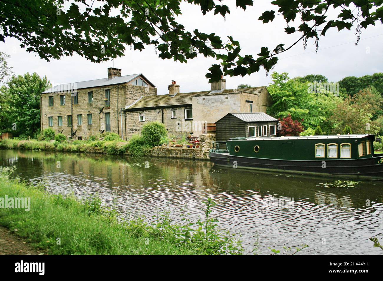 Saltaire - Centro Patrimonio Mondiale dell'Umanita' - Inghilterra Foto Stock