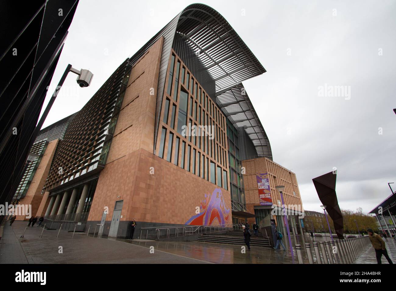 Francis Crick Institute centro di ricerca biomedica a Londra, a Kings Cross, Londra, Regno Unito Foto Stock