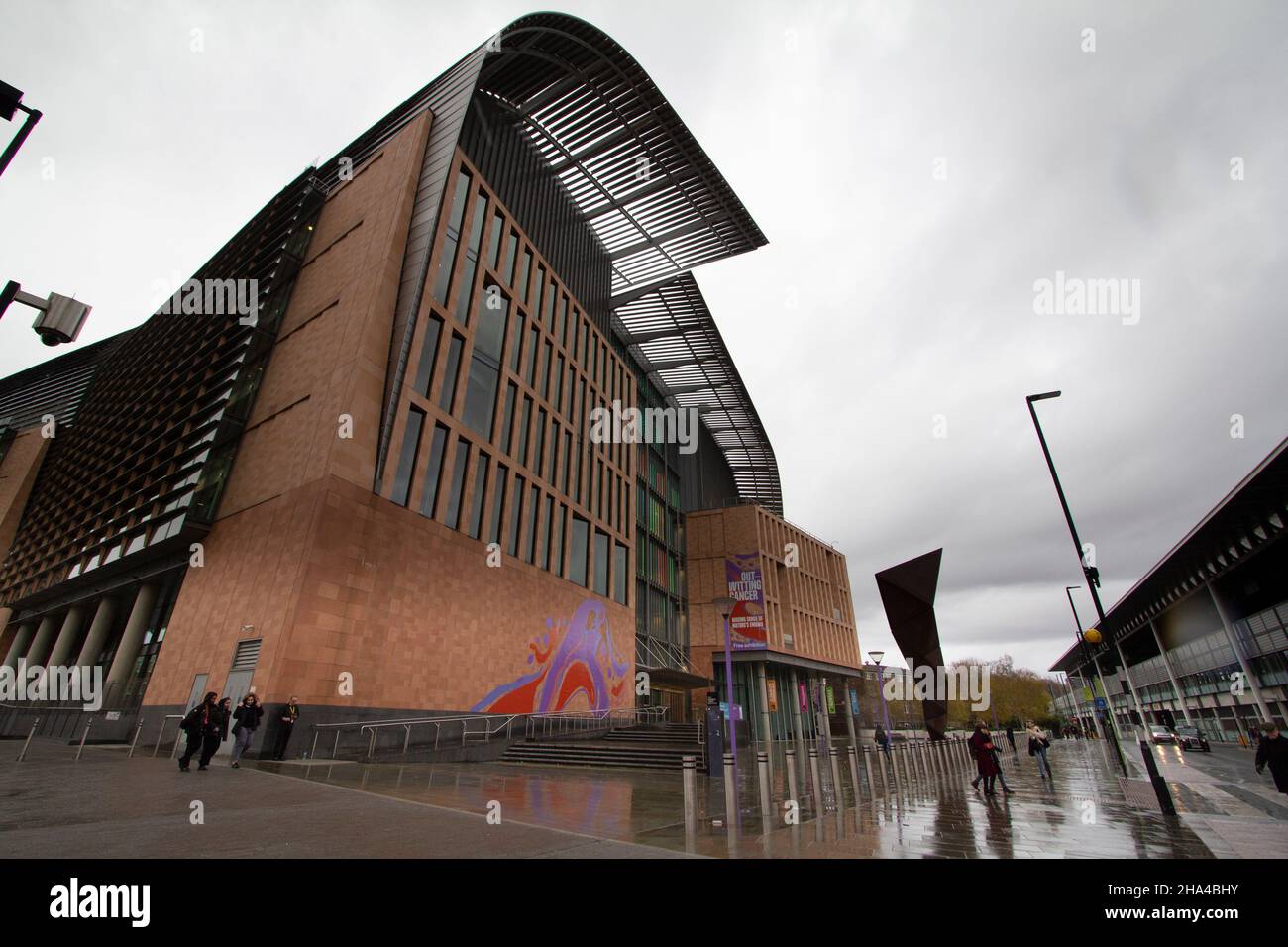 Francis Crick Institute centro di ricerca biomedica a Londra, a Kings Cross, Londra, Regno Unito Foto Stock