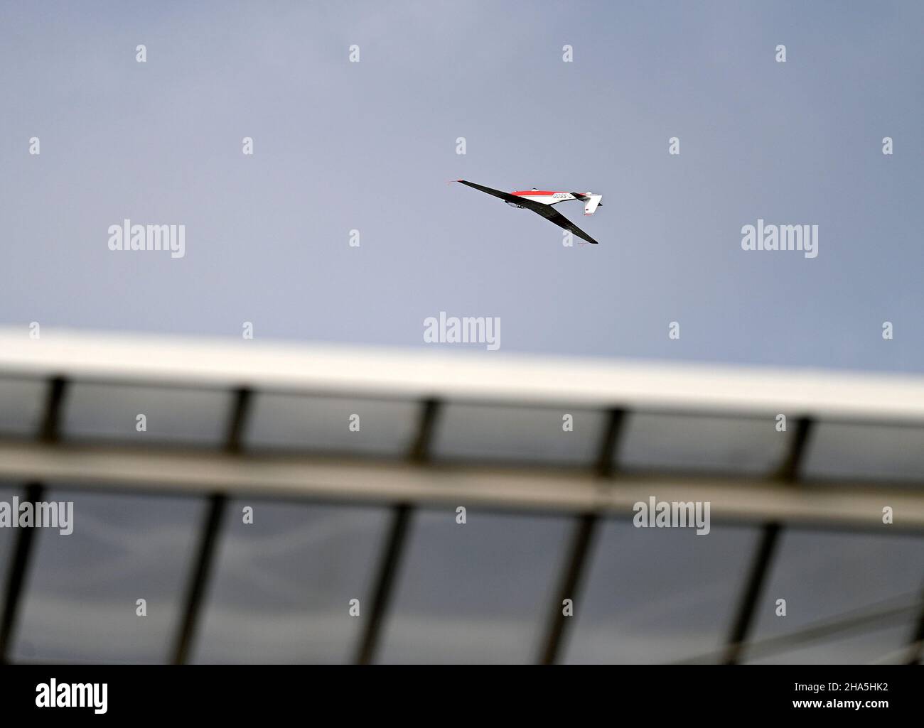 glider ly-542-k stösser,d-5500,stößer,due posti per l'aeronautica,sopra prezero arena,sinsheim,baden-wuerttemberg,germania Foto Stock