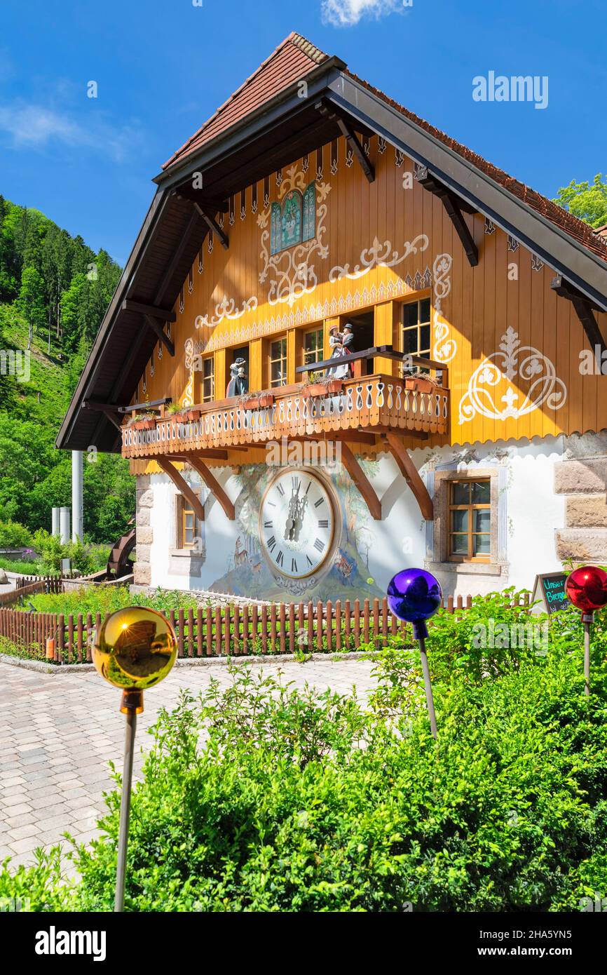 il nido di cuckoo,hofgut sternen,breitnau,höllental,foresta nera meridionale,baden-württemberg,germania Foto Stock