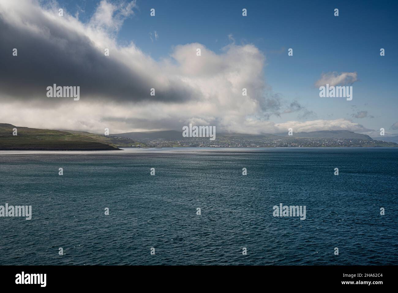 torshavn capitale delle isole faroe, isola streymoy, arcipelago autonomo, danimarca Foto Stock