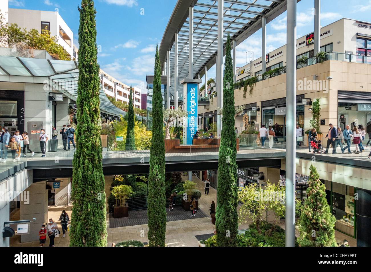 Centro commerciale Polygone, Béziers Foto Stock