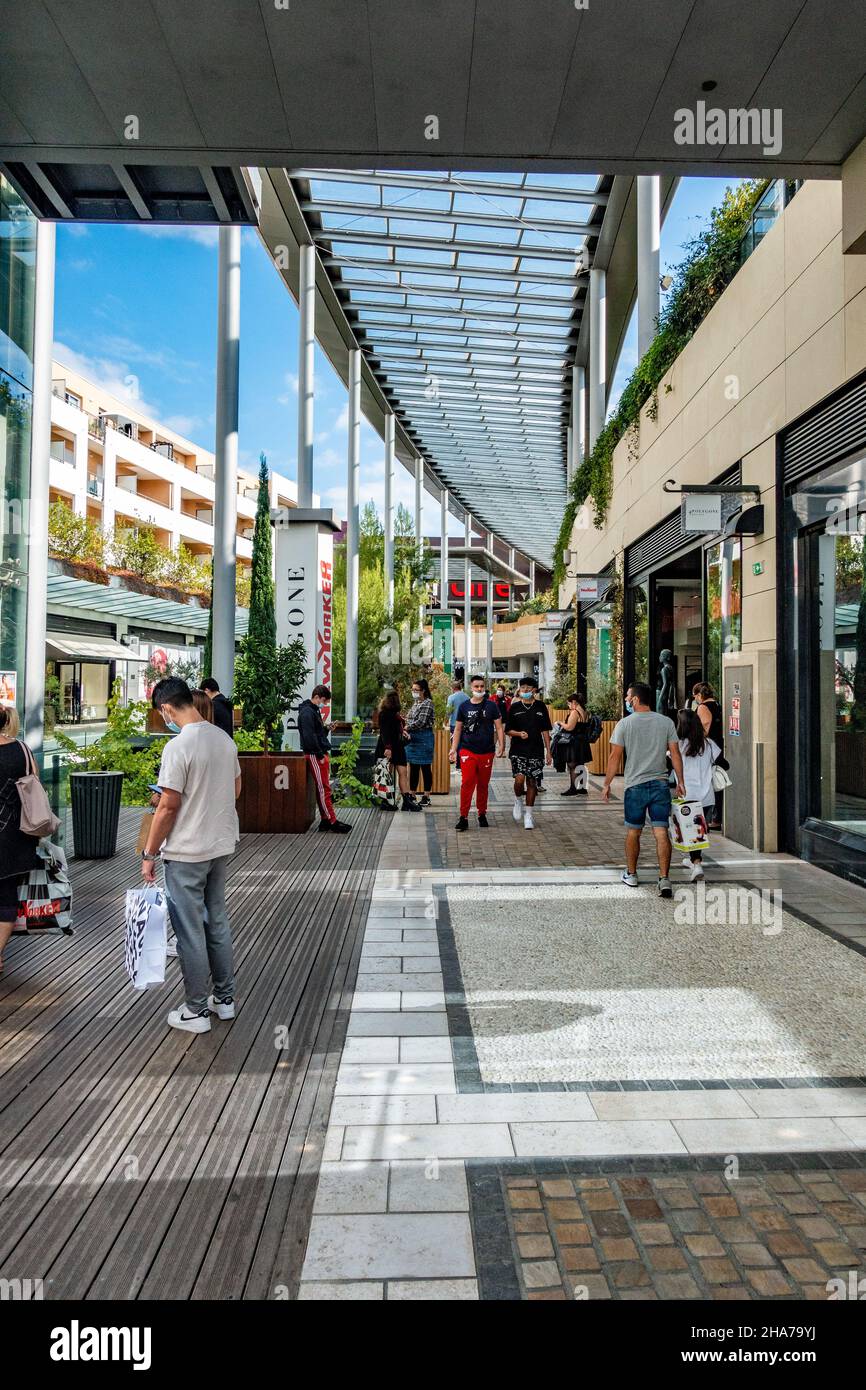 Centro commerciale Polygone, Béziers Foto Stock