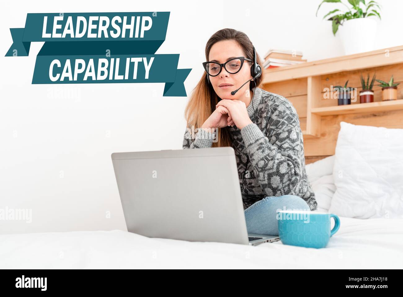 Scrittura visualizzazione testo capacità di leadership. Business mostrare ciò che un leader può costruire capacità di condurre efficacemente scrittore creazione di nuovo romanzo Foto Stock