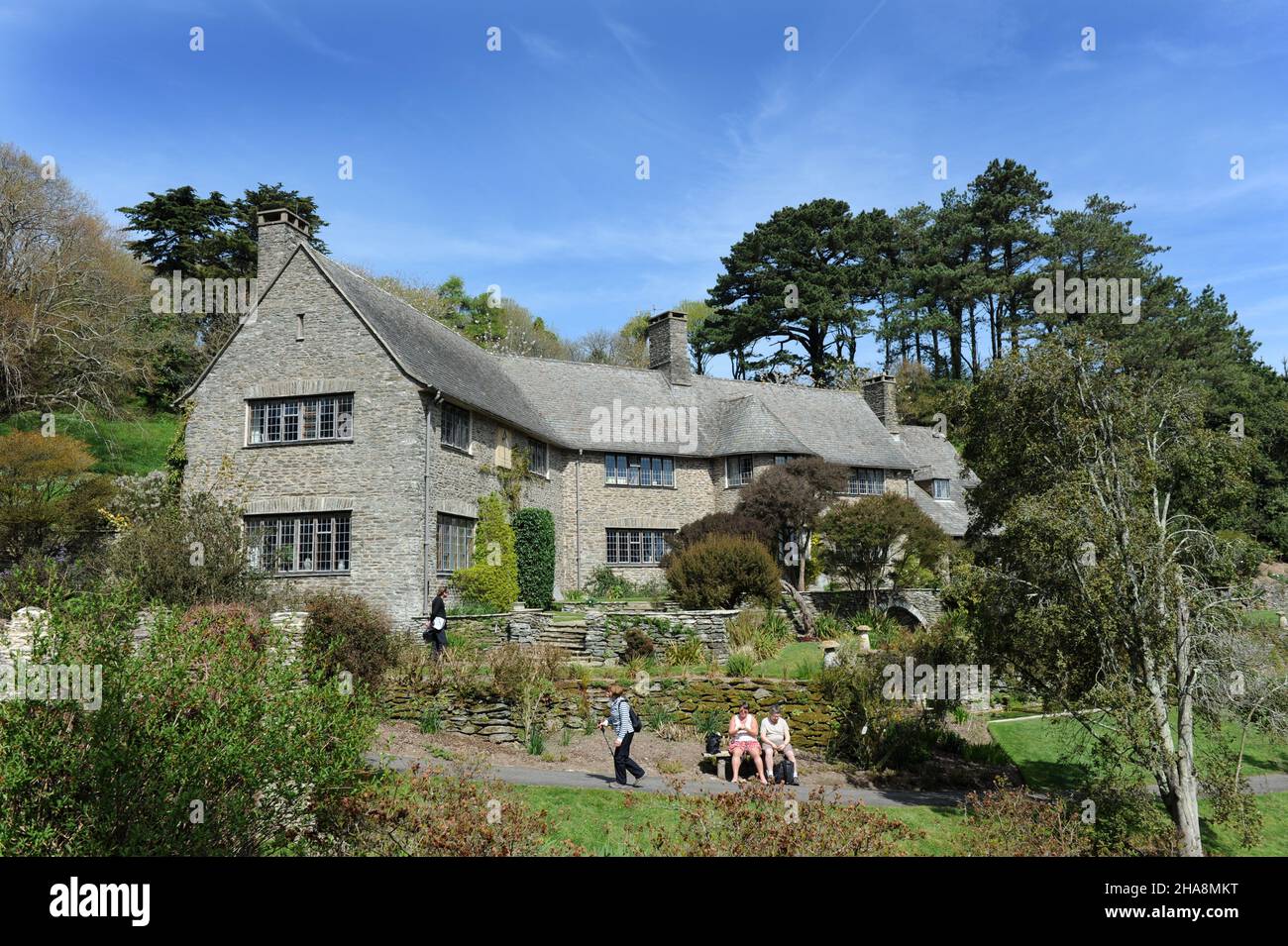 Coleton Fishacre Devon Inghilterra Regno Unito Foto Stock