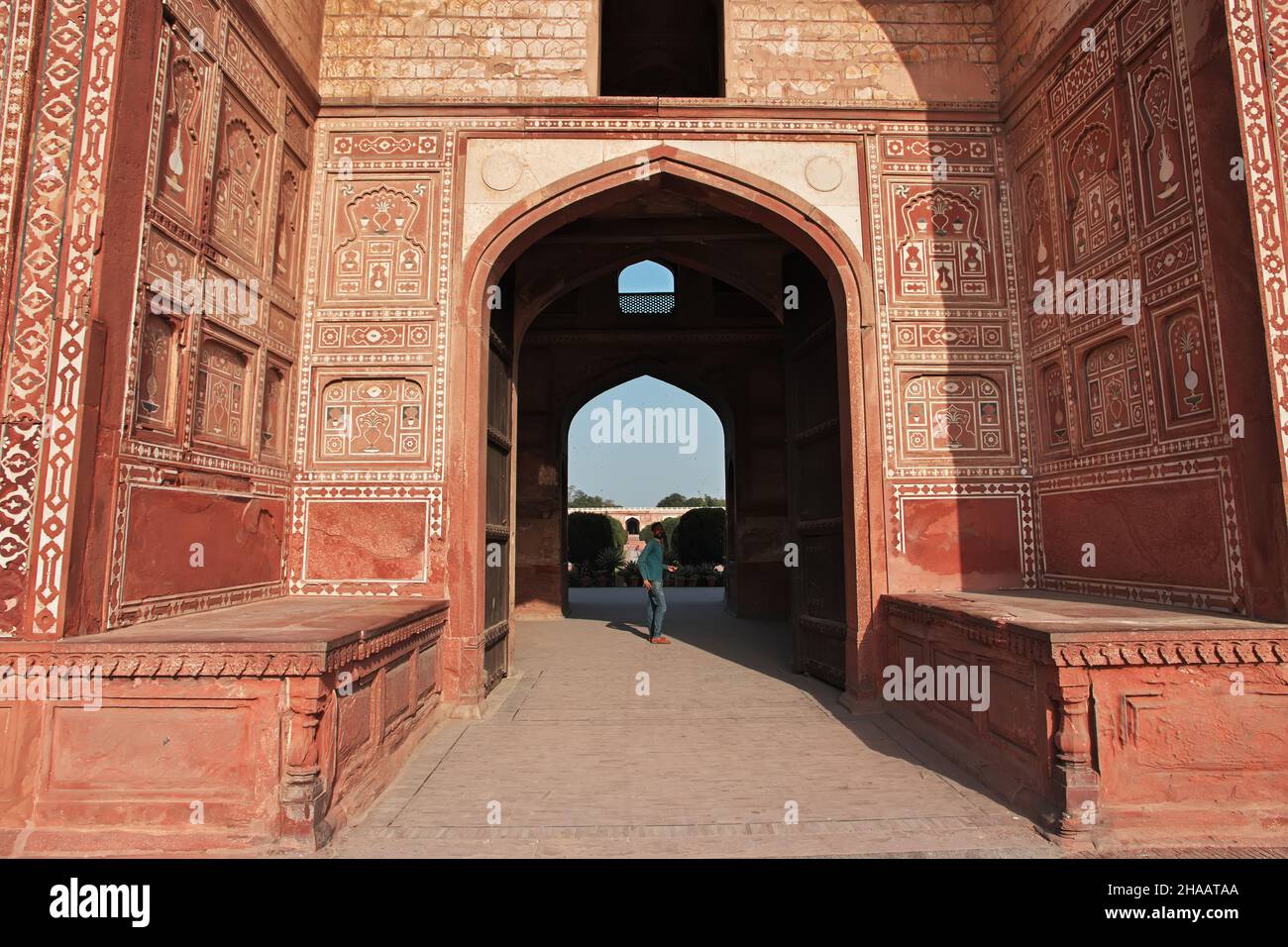 Tomba di Jahangir vicino Lahore, Punjab provincia, Pakistan Foto Stock