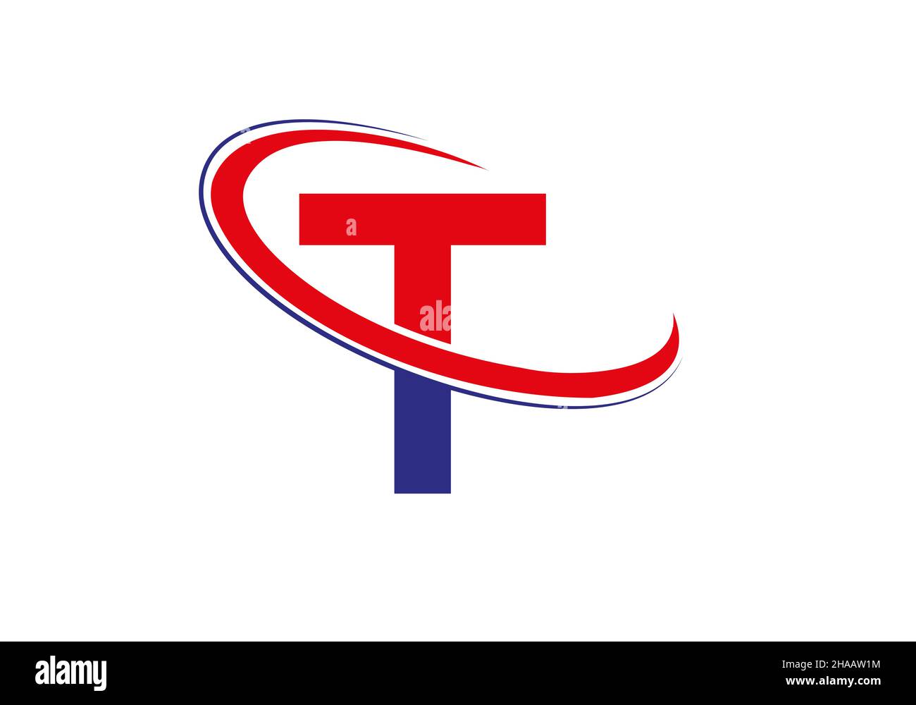Design iniziale del logo T. Logo T moderno per l'identità aziendale e  aziendale. Modello vettoriale logo T letter Immagine e Vettoriale - Alamy
