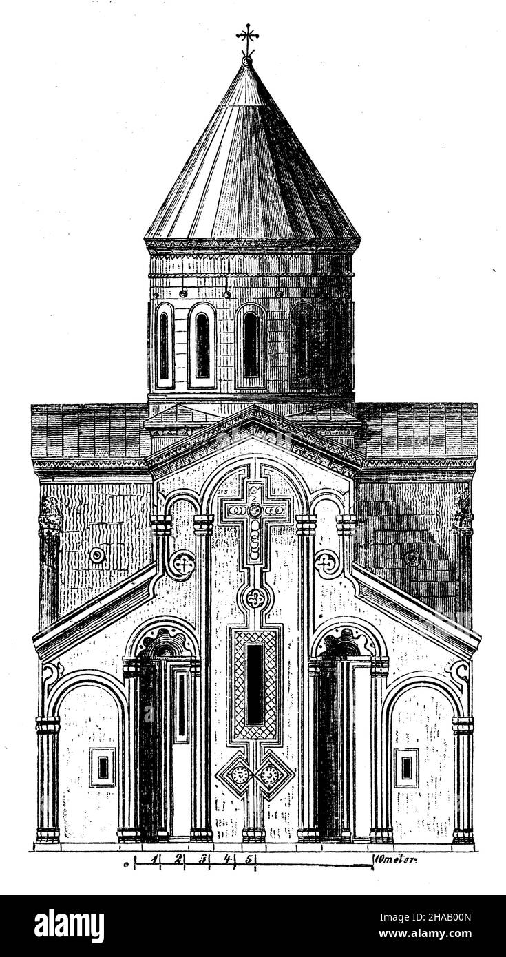 Chiesa di Samphavis, , (storia architettonica Foto Stock
