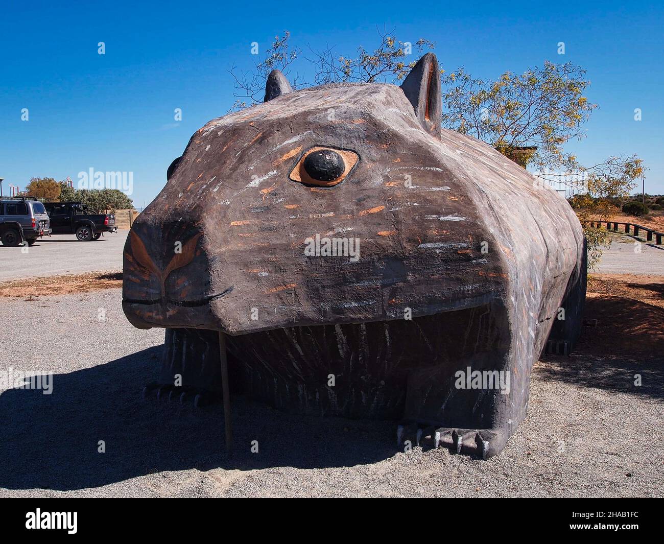 il grembo grande di scotdesco da un angolo laterale Foto Stock